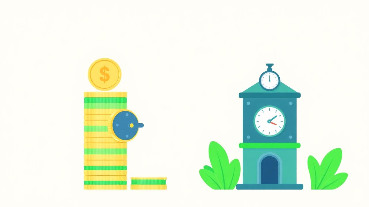 GIC coin tower locked beside HISA clock tower